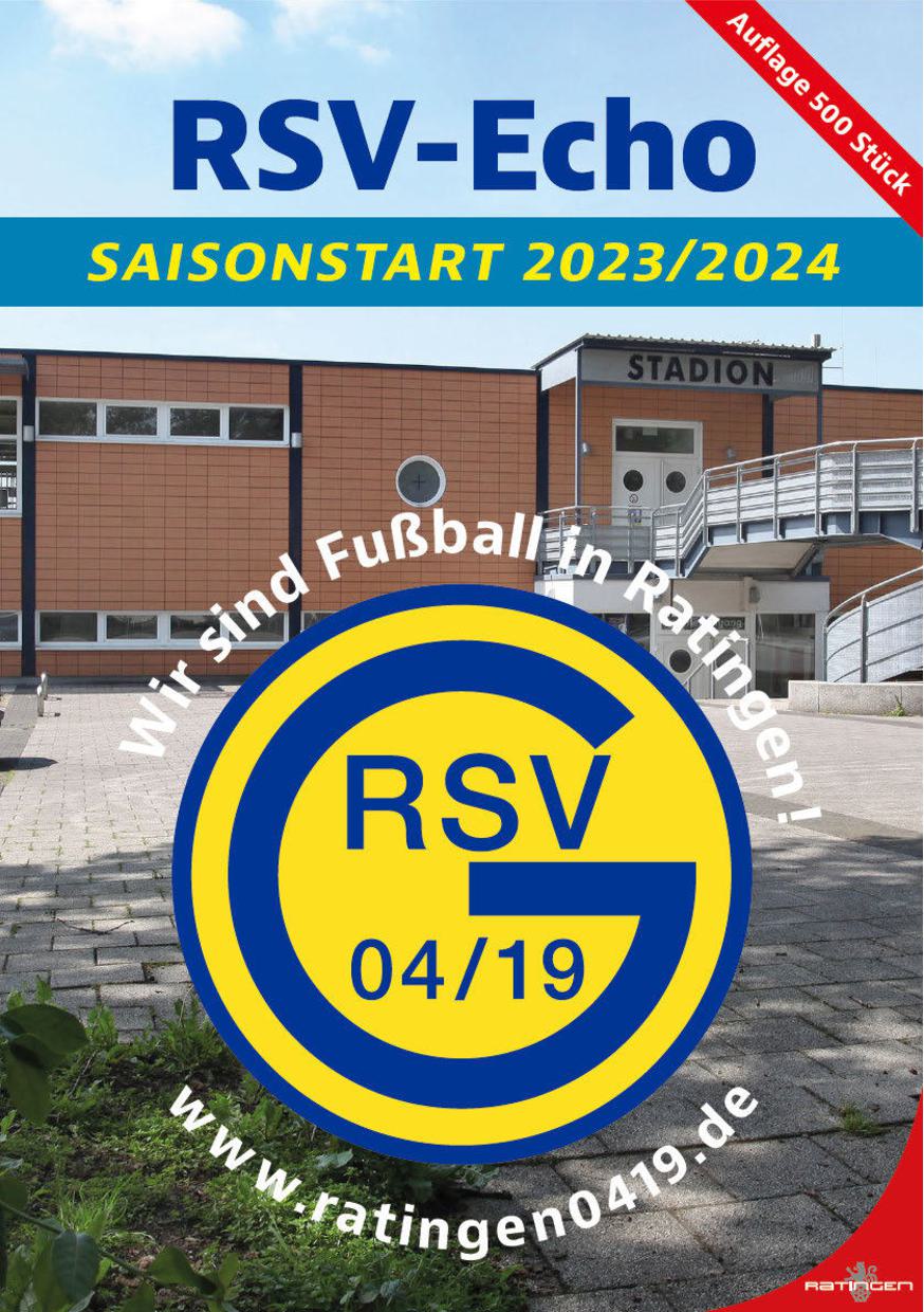 RSV-Echo - Stadionheft - Saisonstart 23/24