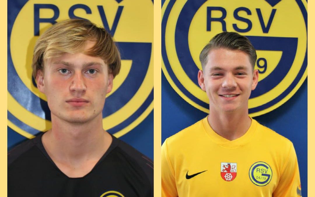 Nachwuchsspieler Ole Brandt und Noah Jecksties