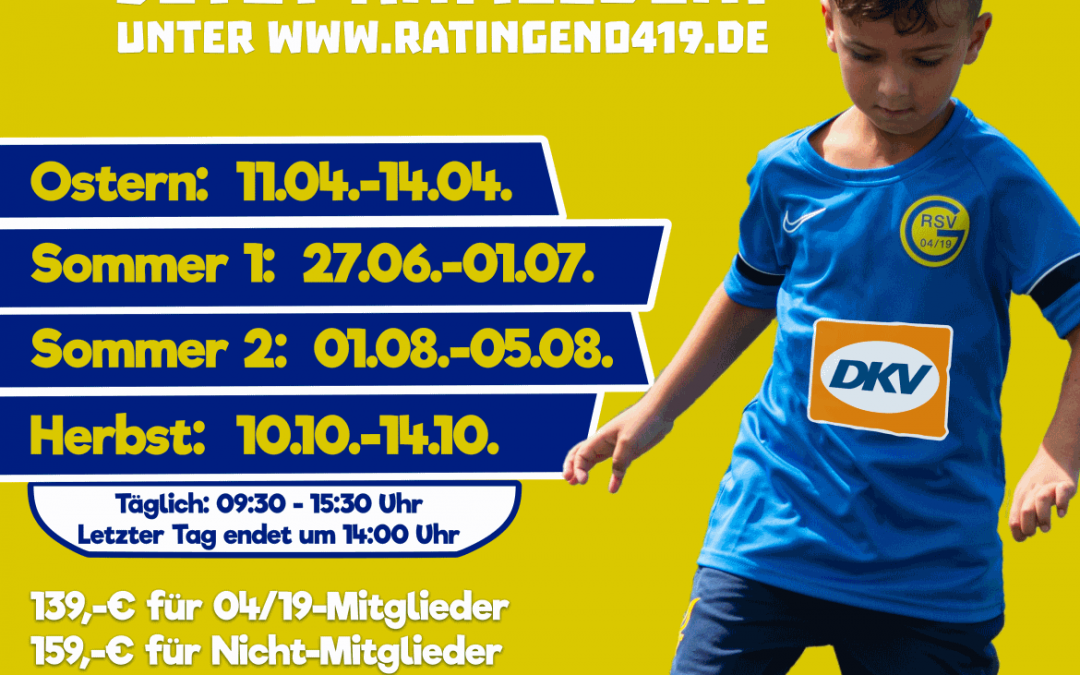 NEU: RSV-Fußballcamps 2022