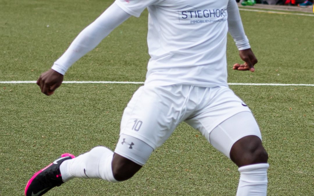 Moses Lamidi ist stark wie nie bei Ratingen 04/19