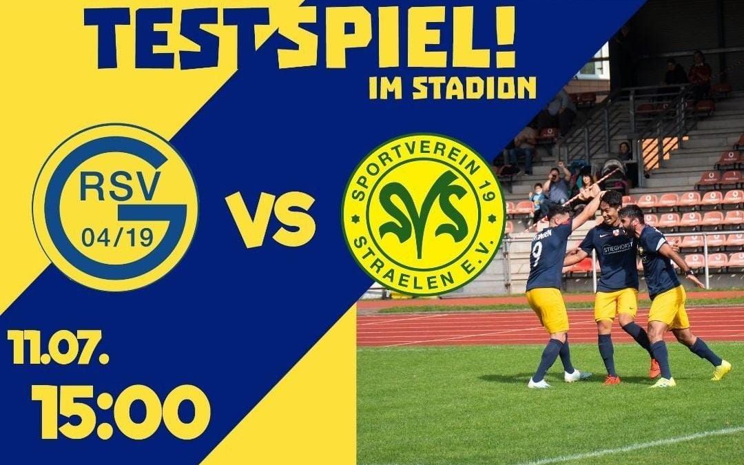 Premiere im Stadion Ratingen gegen SV Straelen
