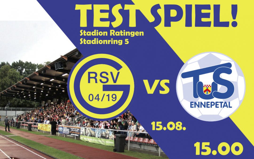 Sonntag letztes Vorbereitungsspiel gegen Ennepetal