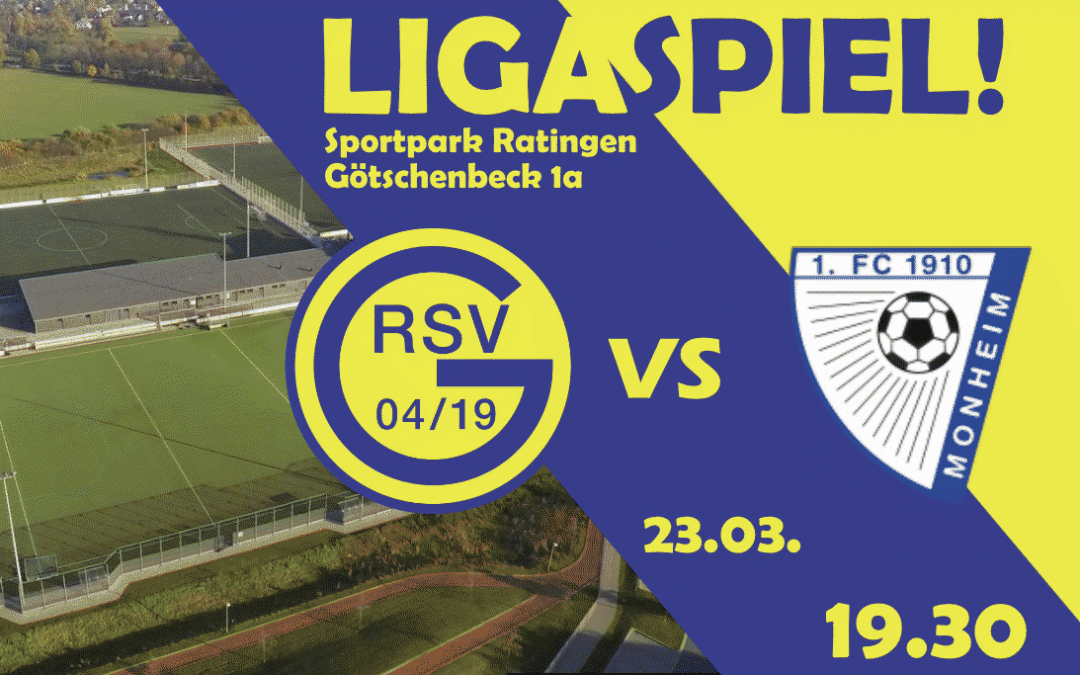 FC Monheim im zweiten Anlauf zu Ratingen 04/19