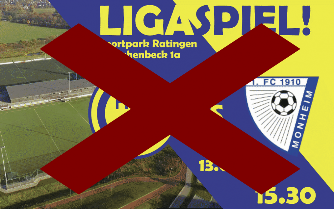 Spielabsage Oberliga, 2. Mannschaft absolviert Heimspiel