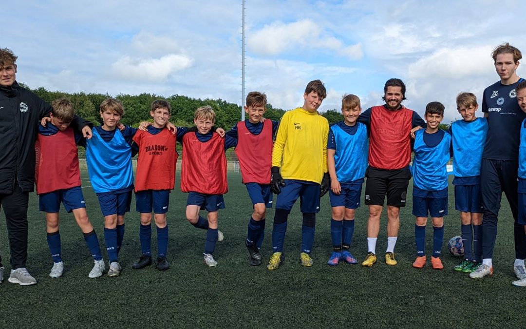 Ali Ilbay beim Training unserer Jugend