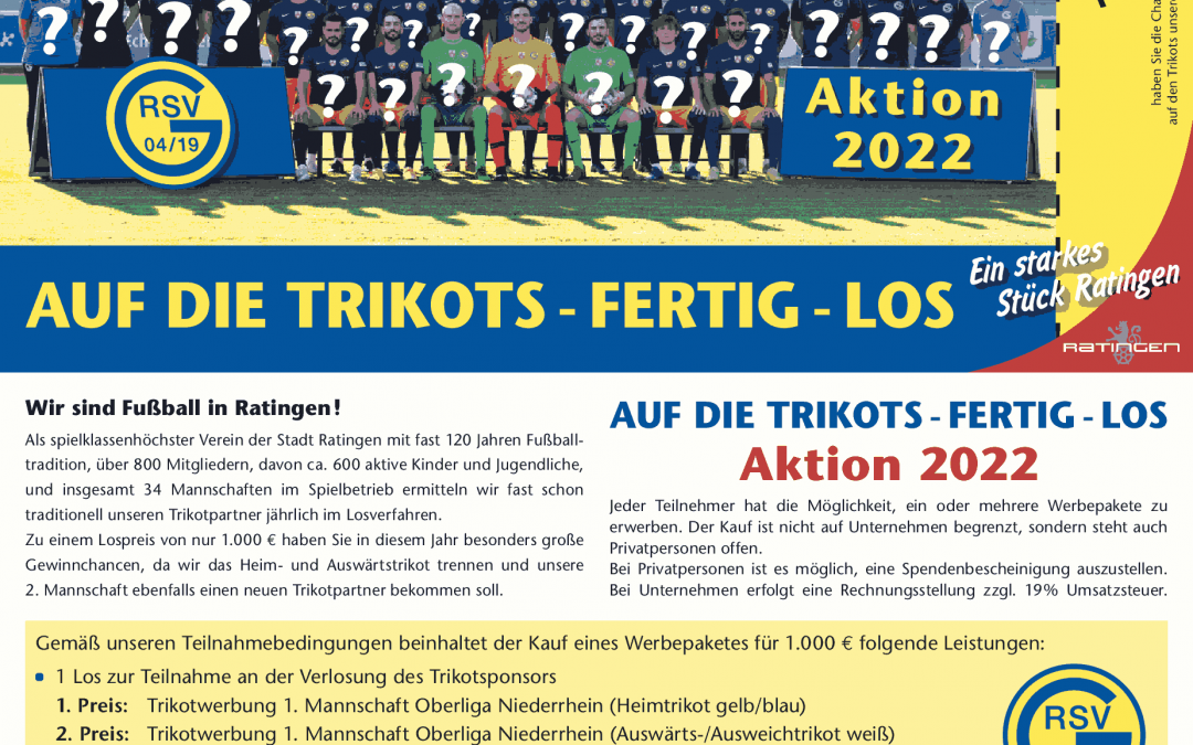 Trikotverlosung Aktion 2022/23