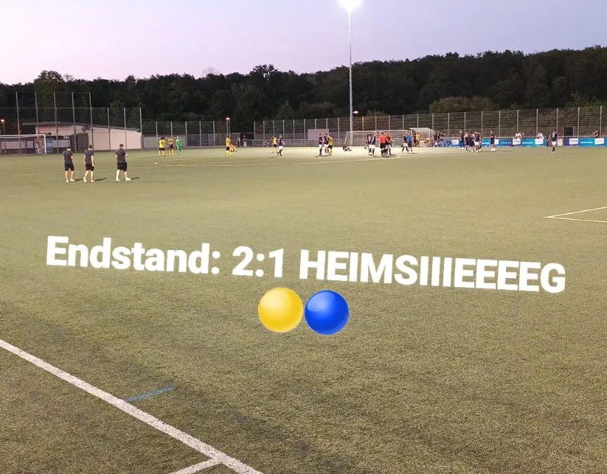 Tabellenführung nach dem 2:1 gegen Homberg