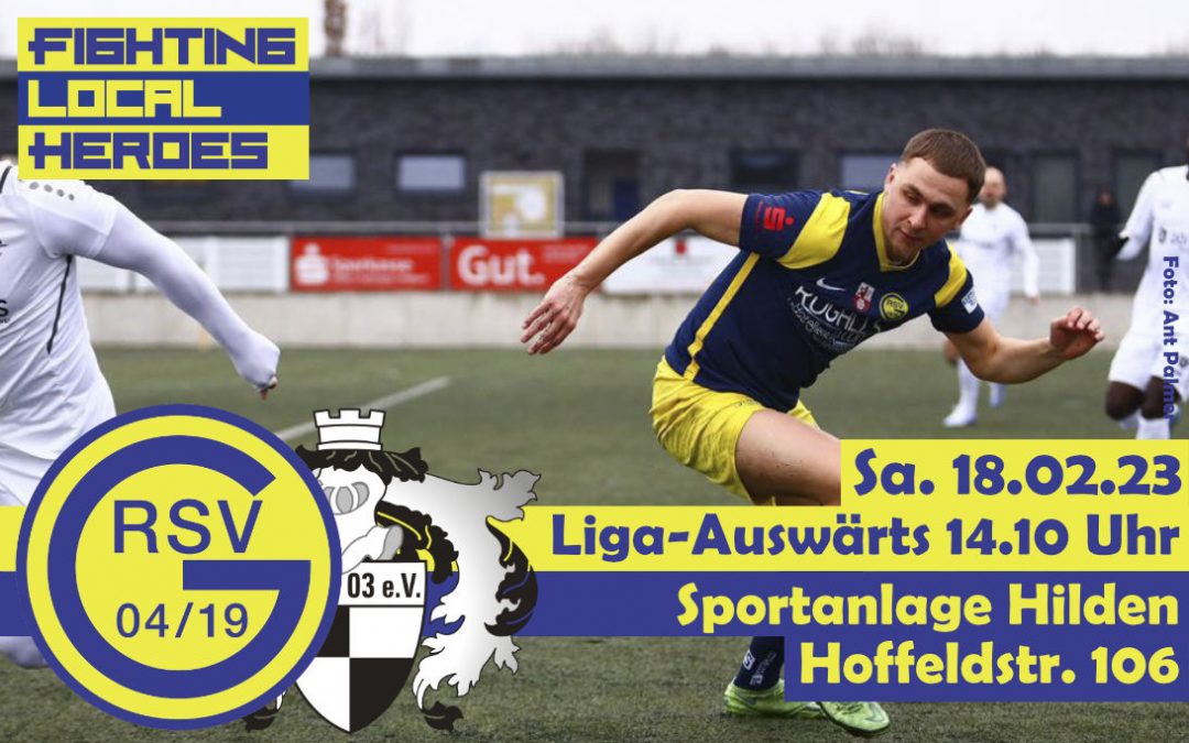 VfB Hilden und Ratingen 04/19 freuen sich auf das Topspiel