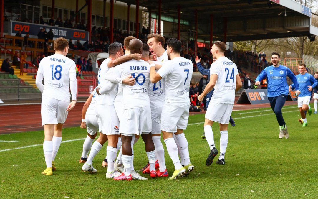 Rot Weiß Oberhausen bezwingt tapfer kämpfende Ratinger