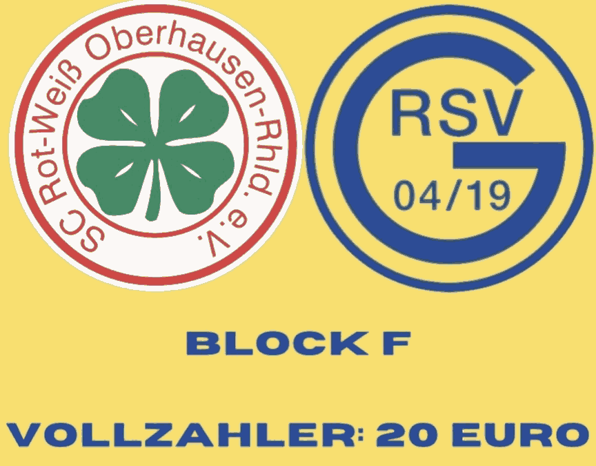 Vorverkauf: Halbfinalspiel RW Oberhausen