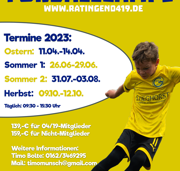 Ratingen 04/19 sieht Ostercamp als vollen Erfolg an