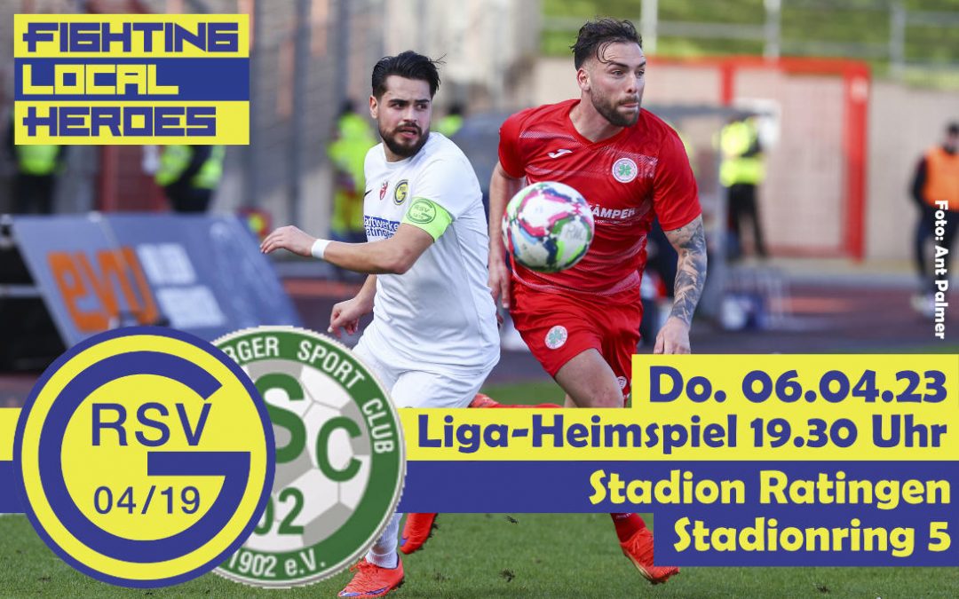 Ratingen 04/19 empfängt Cronenberg unter Flutlicht