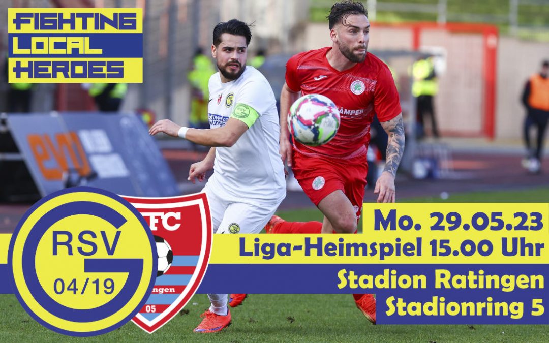 Ratingen 04/19 freut sich auf KFC Uerdingen