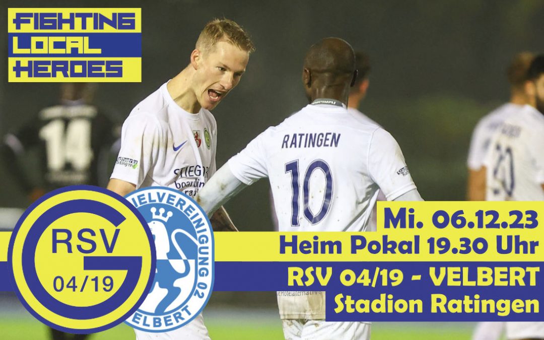 Ratingen 04/19 spielt das Pokal-Viertelfinale im Stadion