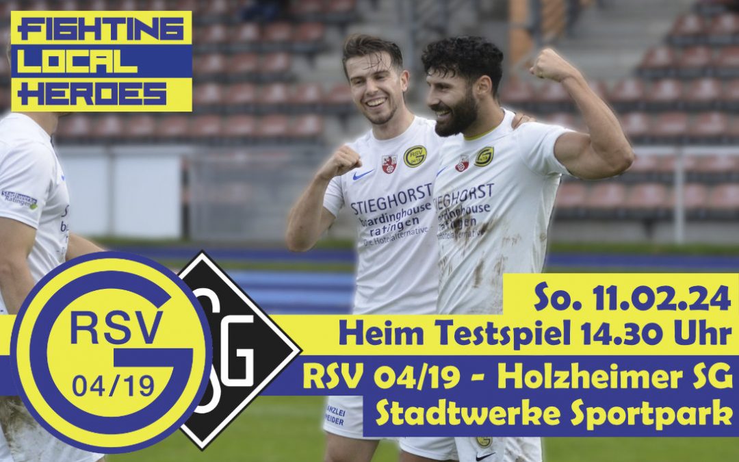 Ratingen 04/19 testet gegen die Holzheimer SG