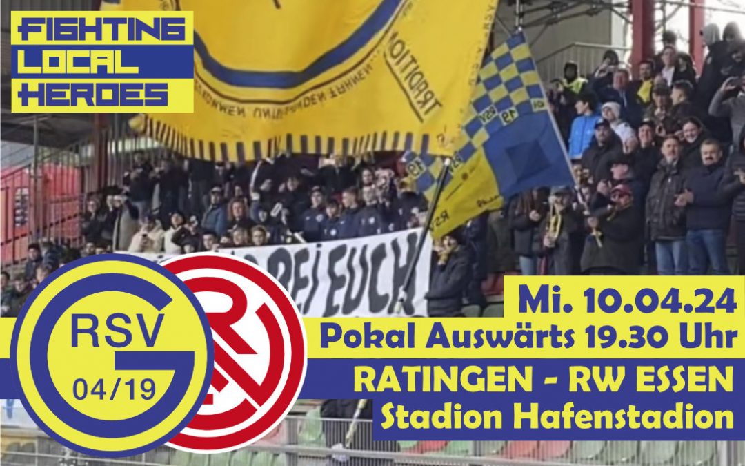 Ratingen 04/19 freut sich auf die Hafenstraße