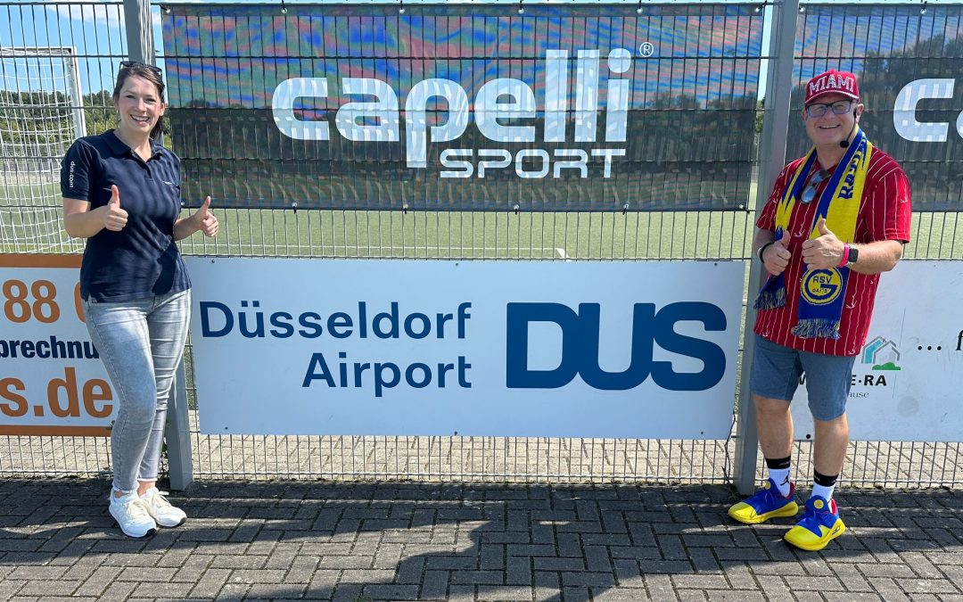 Neuer Partner: Der Flughafen Düsseldorf