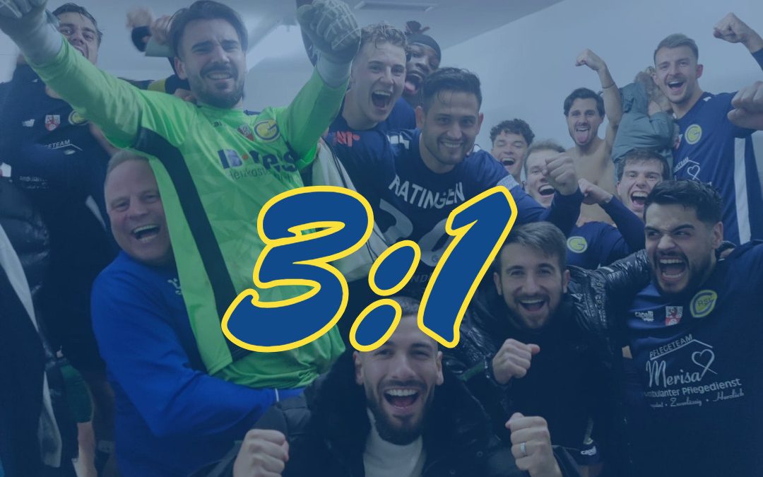 Wichtiger 3:1-Sieg gegen den VfB Homberg