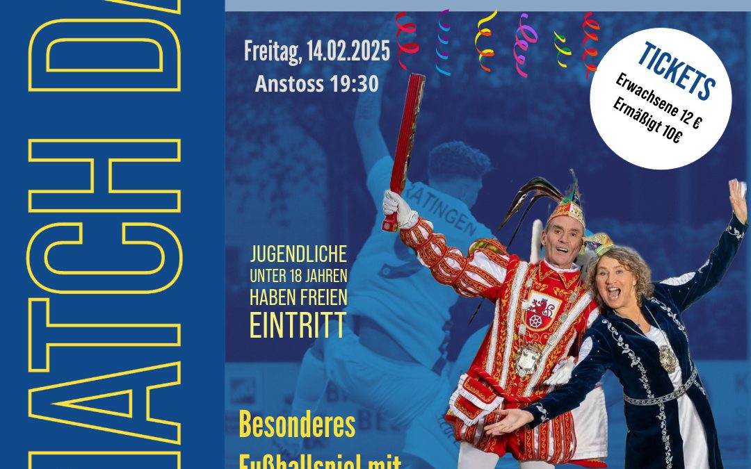 Heimspiel-Highlight: Ratingen 04/19 empfängt die Sportfreunde Baumberg!