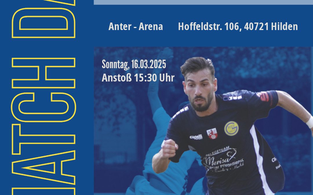 Spielankündigung: VfB 03 Hilden vs. Ratingen 04/19