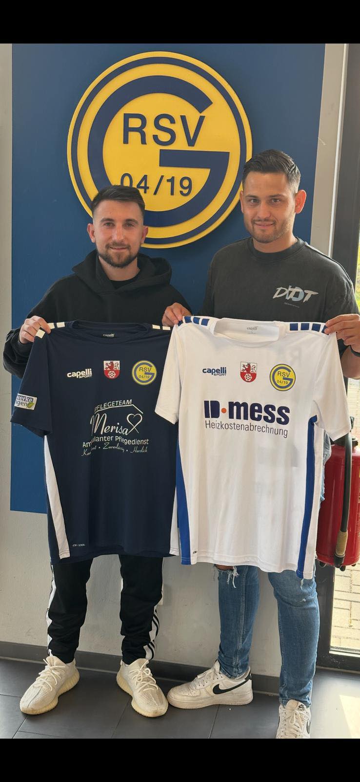 Zissis Alexandris und Rinor Rexha verlängern