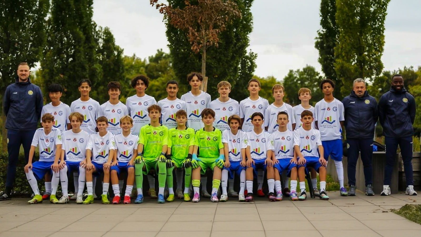 Die C1 Mannschaft des Ratingen 04/19 Fußballvereins