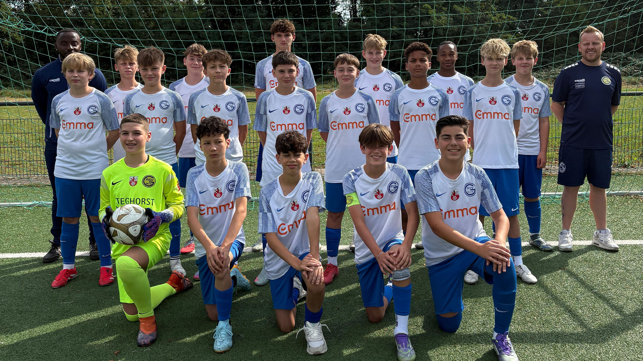 Die C3 Mannschaft des Ratingen 04/19 Fußballvereins