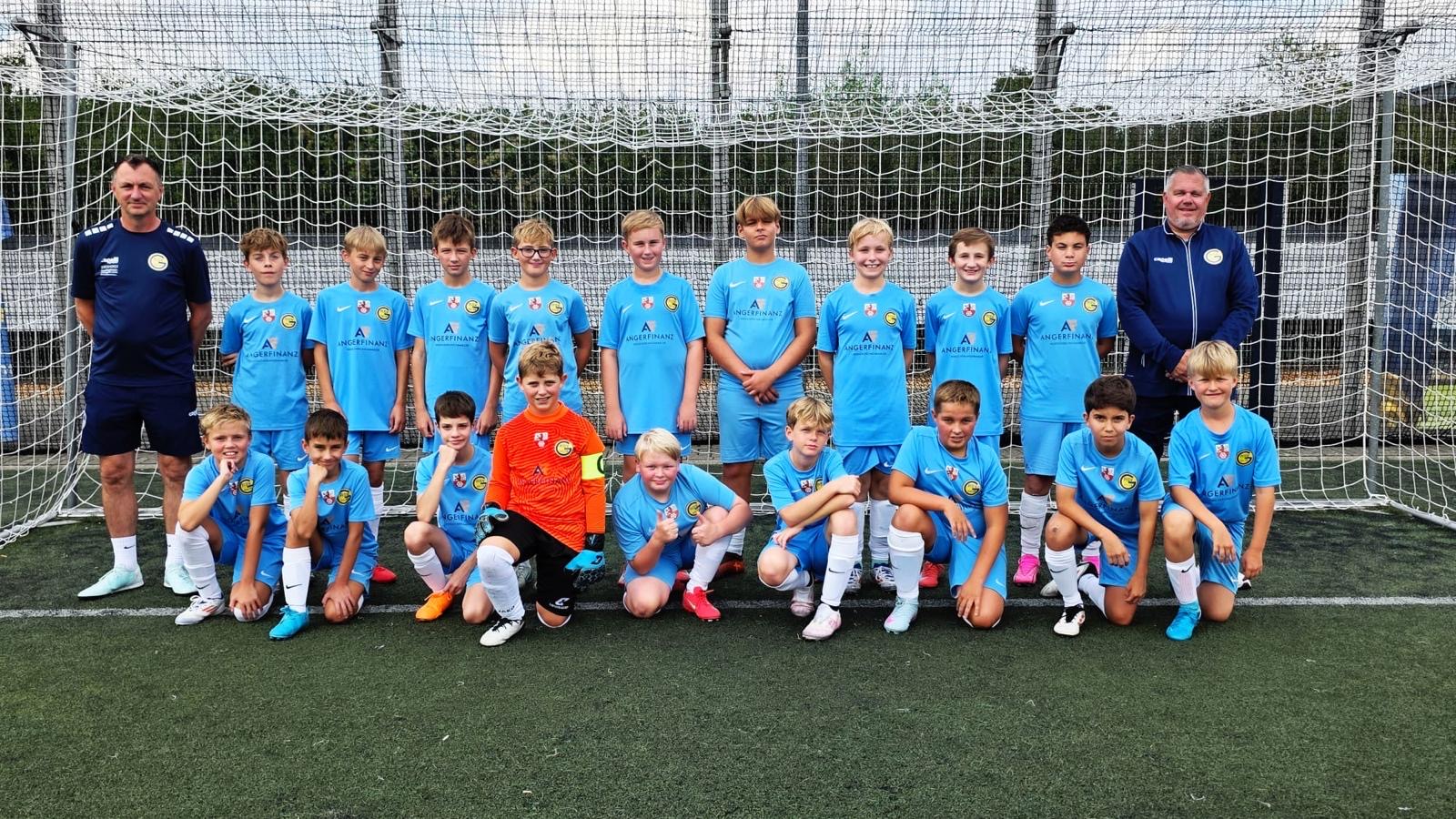 Die D4 Mannschaft des Ratingen 04/19 Fußballvereins