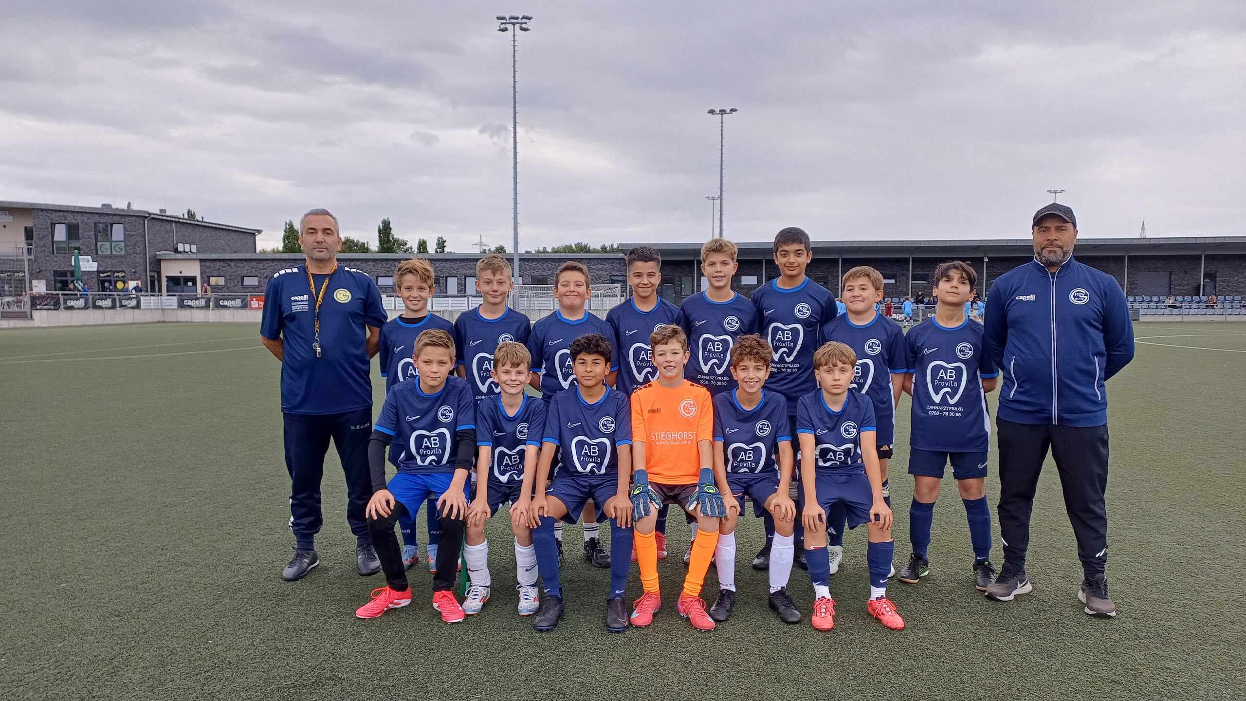 Die D5(U13III) Mannschaft des Ratingen 04/19 Fußballvereins