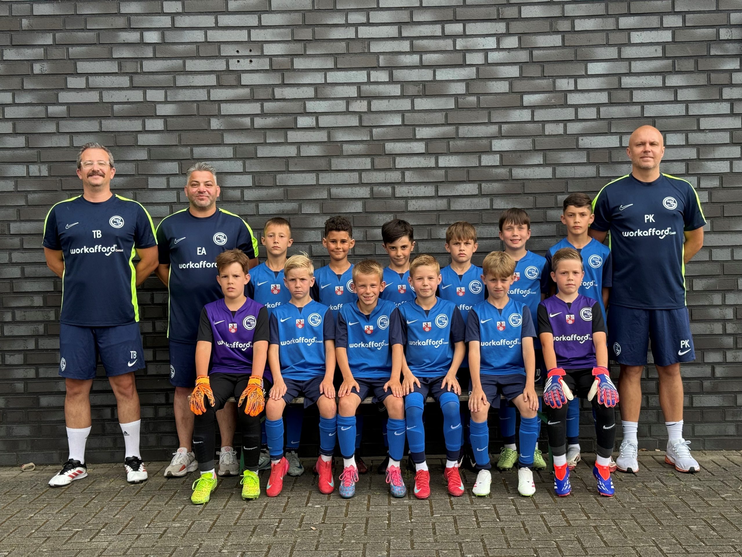 Die E1(U11) Mannschaft des Ratingen 04/19 Fußballvereins