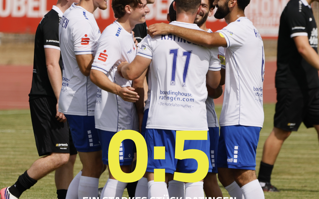5:0 in Rhede – Ratingen 04/19 zieht in die nächste Pokalrunde ein