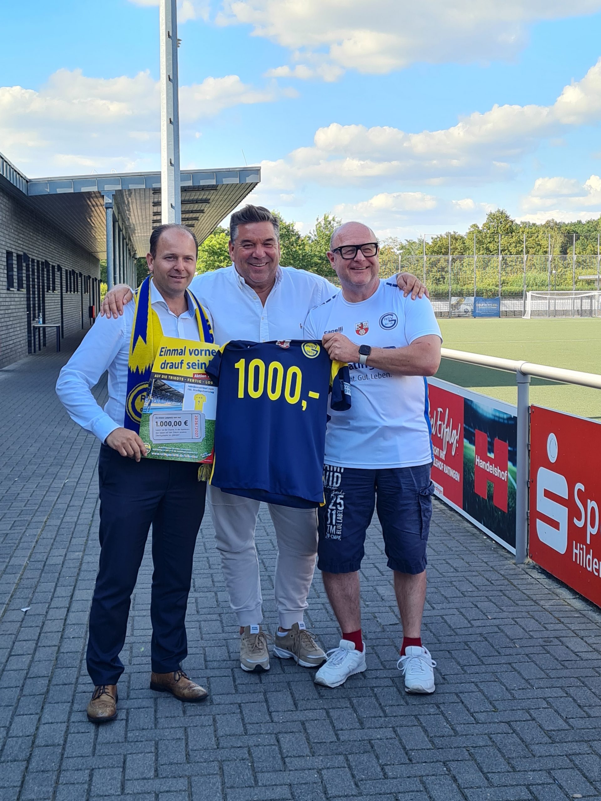 Endspurt: Für eine Saison aufs Jubiläumstrikot