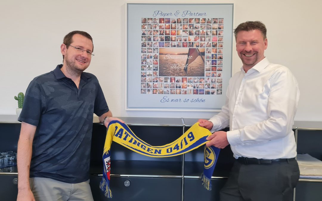 Haupttrikot-Gewinner „Pieper & Partner“: „Hinter jedem Erfolg steckt ein starkes Team!“