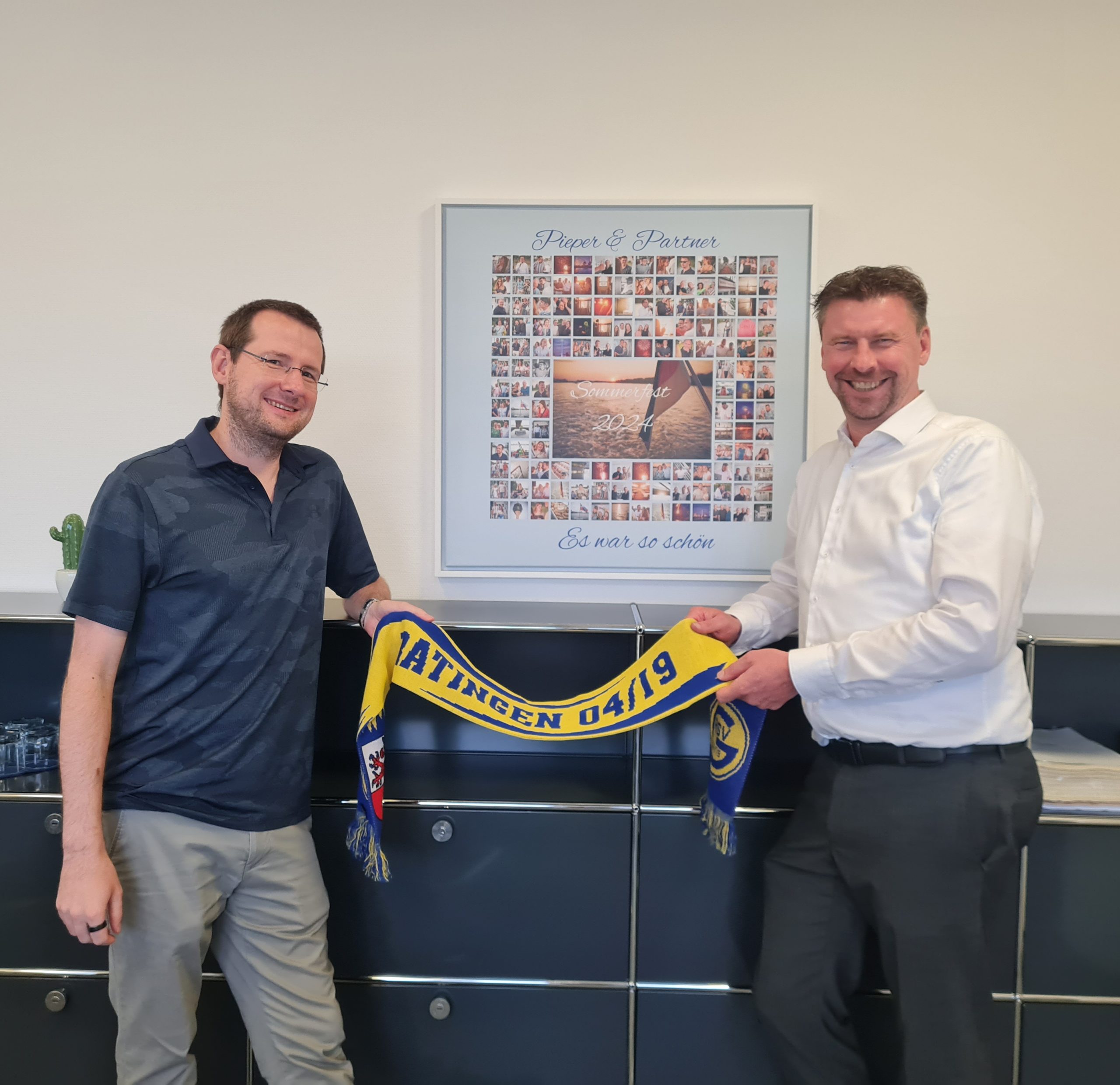 Haupttrikot-Gewinner „Pieper & Partner“: „Hinter jedem Erfolg steckt ein starkes Team!“