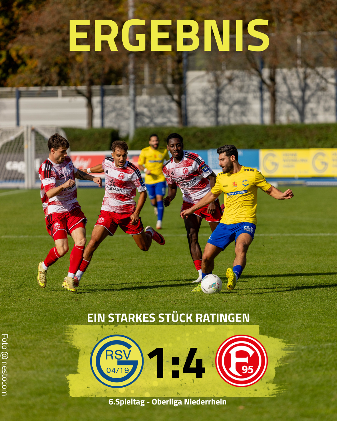 Ratingen 04/19 unterliegt Fortuna Düsseldorf U23