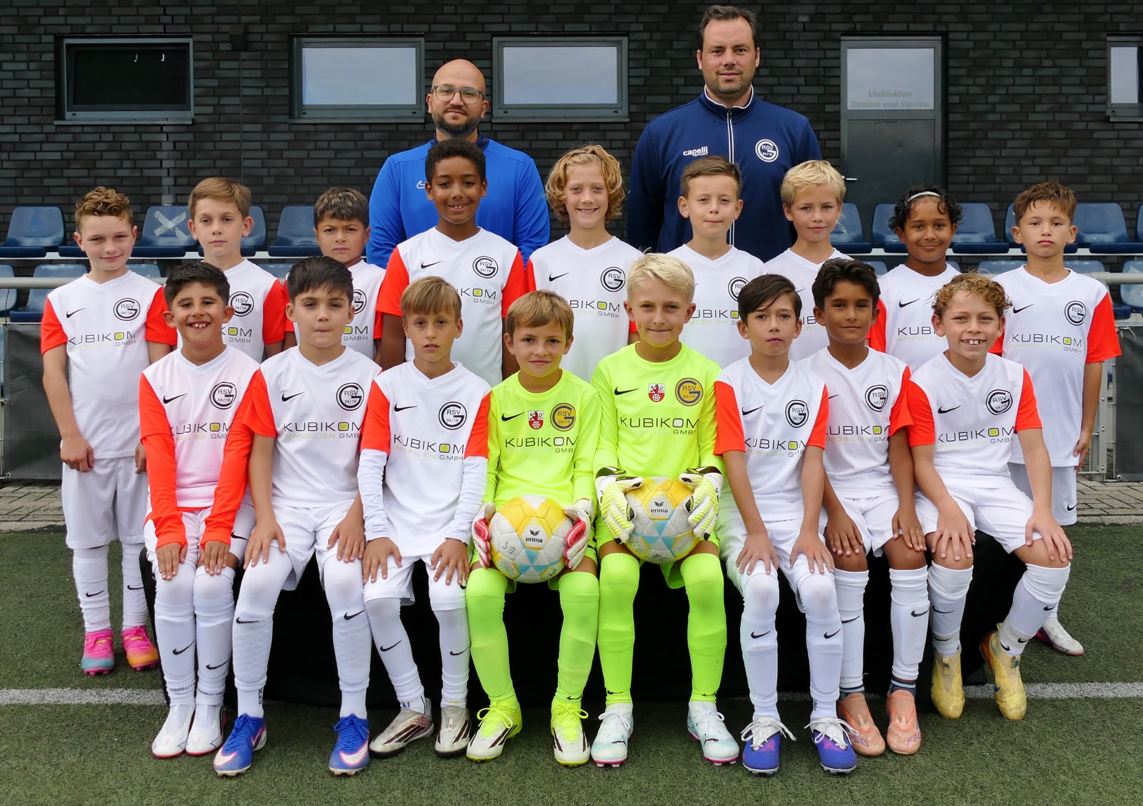 Die E5(U11III) Mannschaft des Ratingen 04/19 Fußballvereins