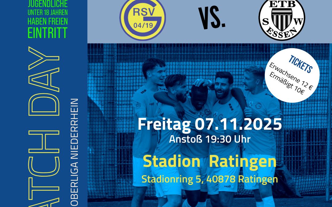 💙💛 Freitagabend unter Flutlicht – wir empfangen den ETB SW Essen!