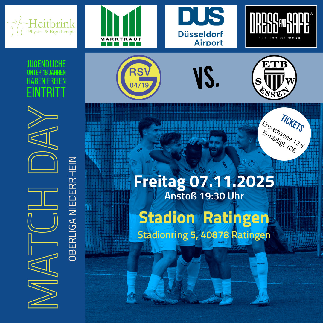 💙💛 Freitagabend unter Flutlicht – wir empfangen den ETB SW Essen!