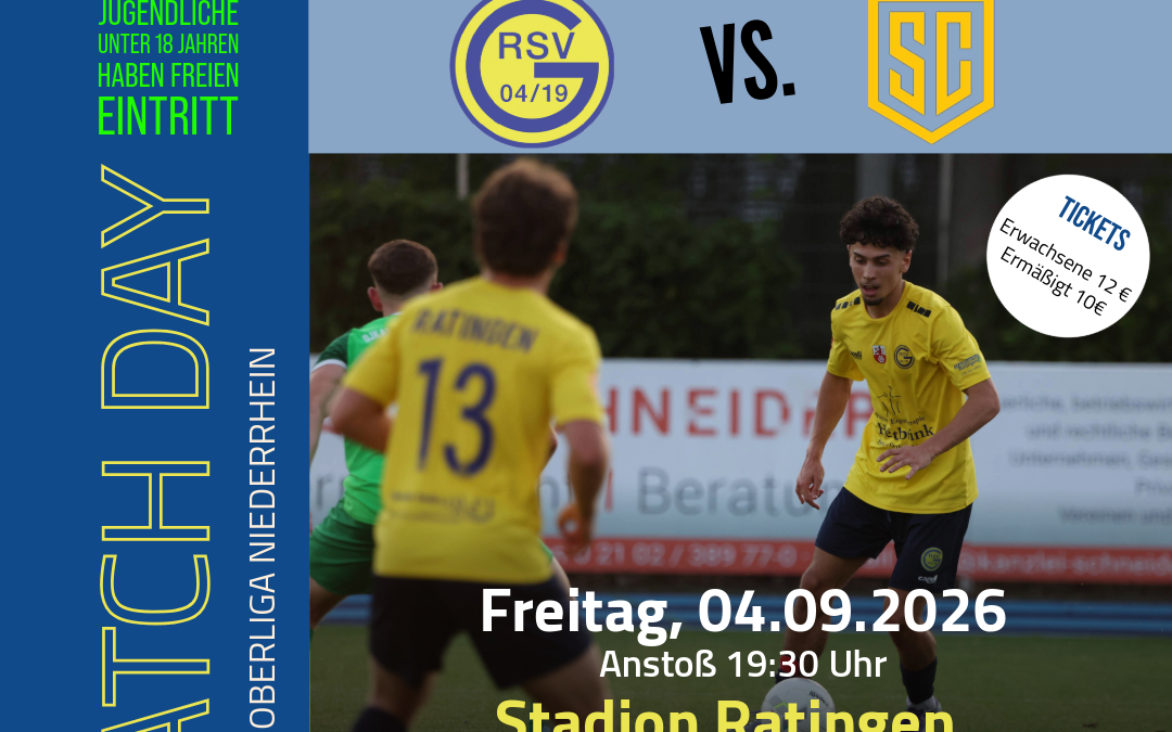 Freitagabend am Stadionring: SC St. Tönis zu Gast