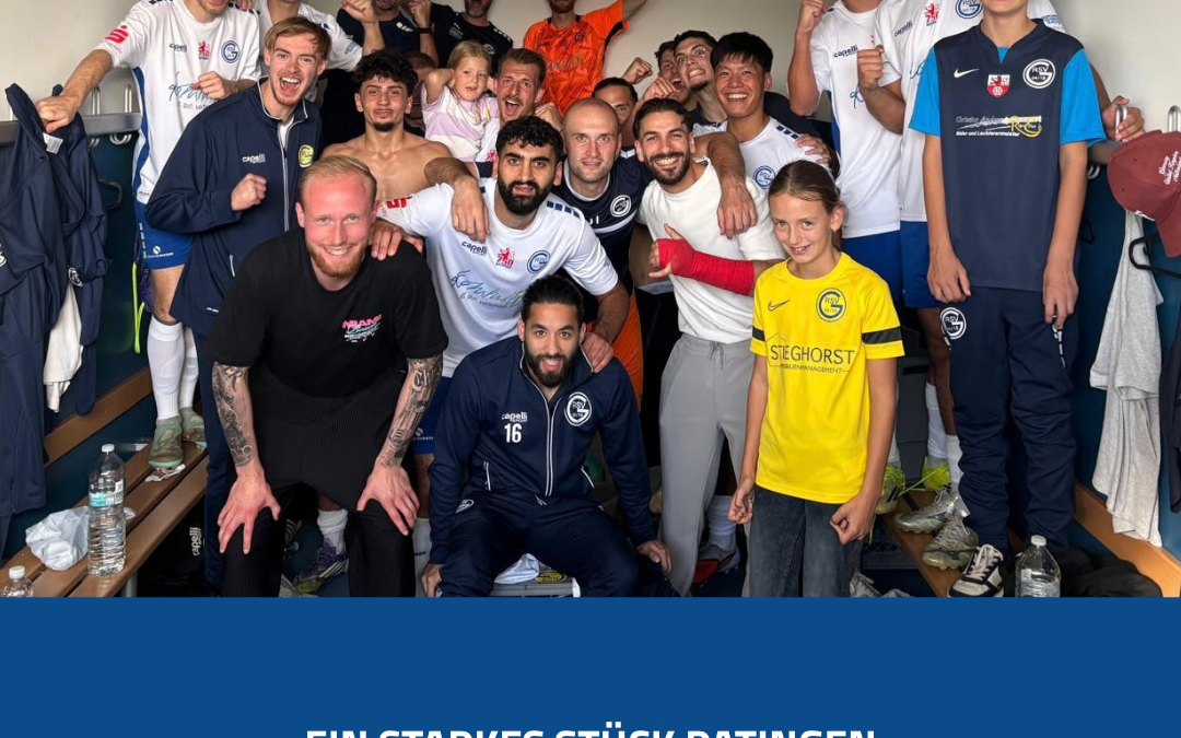 Erster Ligasieg: 04/19 gewinnt in Baumberg