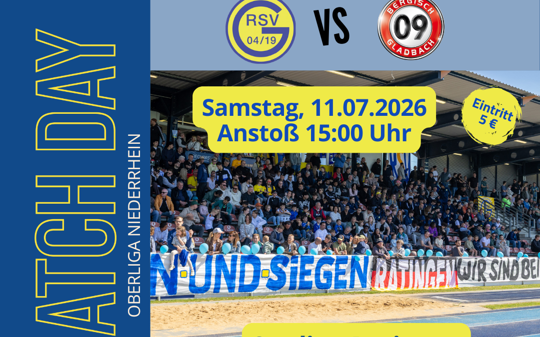 Nächster Härtetest: Regionalligist SV Bergisch Gladbach zu Gast + Parkplatzinformationen