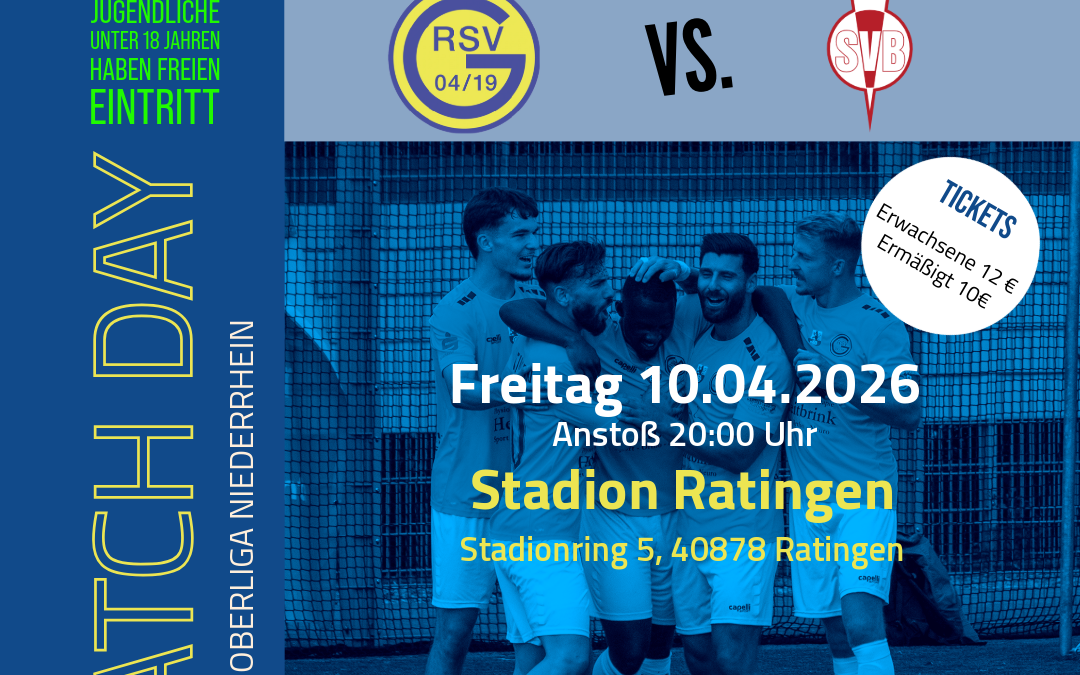 Freitagabend unter Flutlicht: Ratingen 04/19 gegen den SV Biemenhorst
