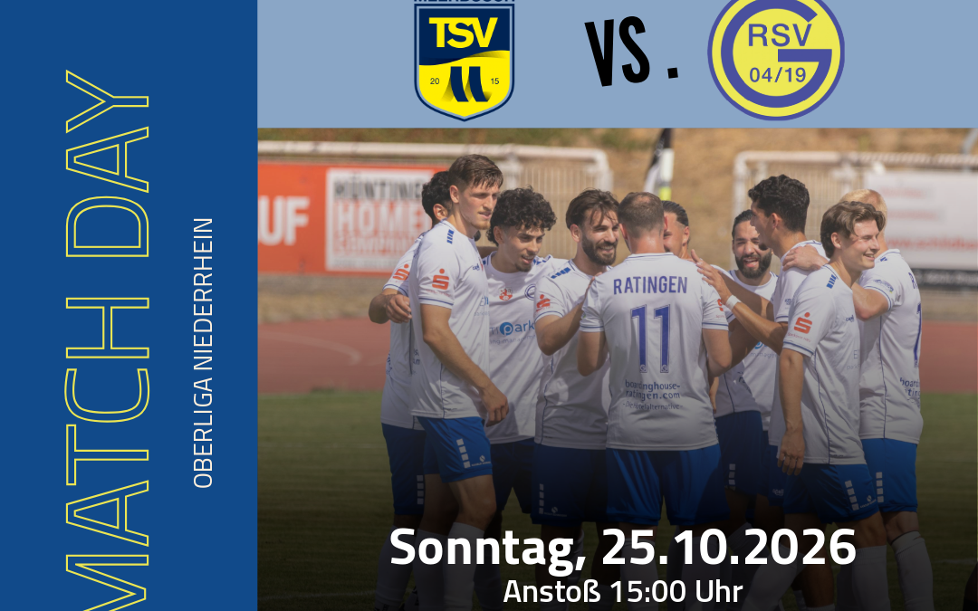 Mit Pokal-Rückenwind zum TSV Meerbusch