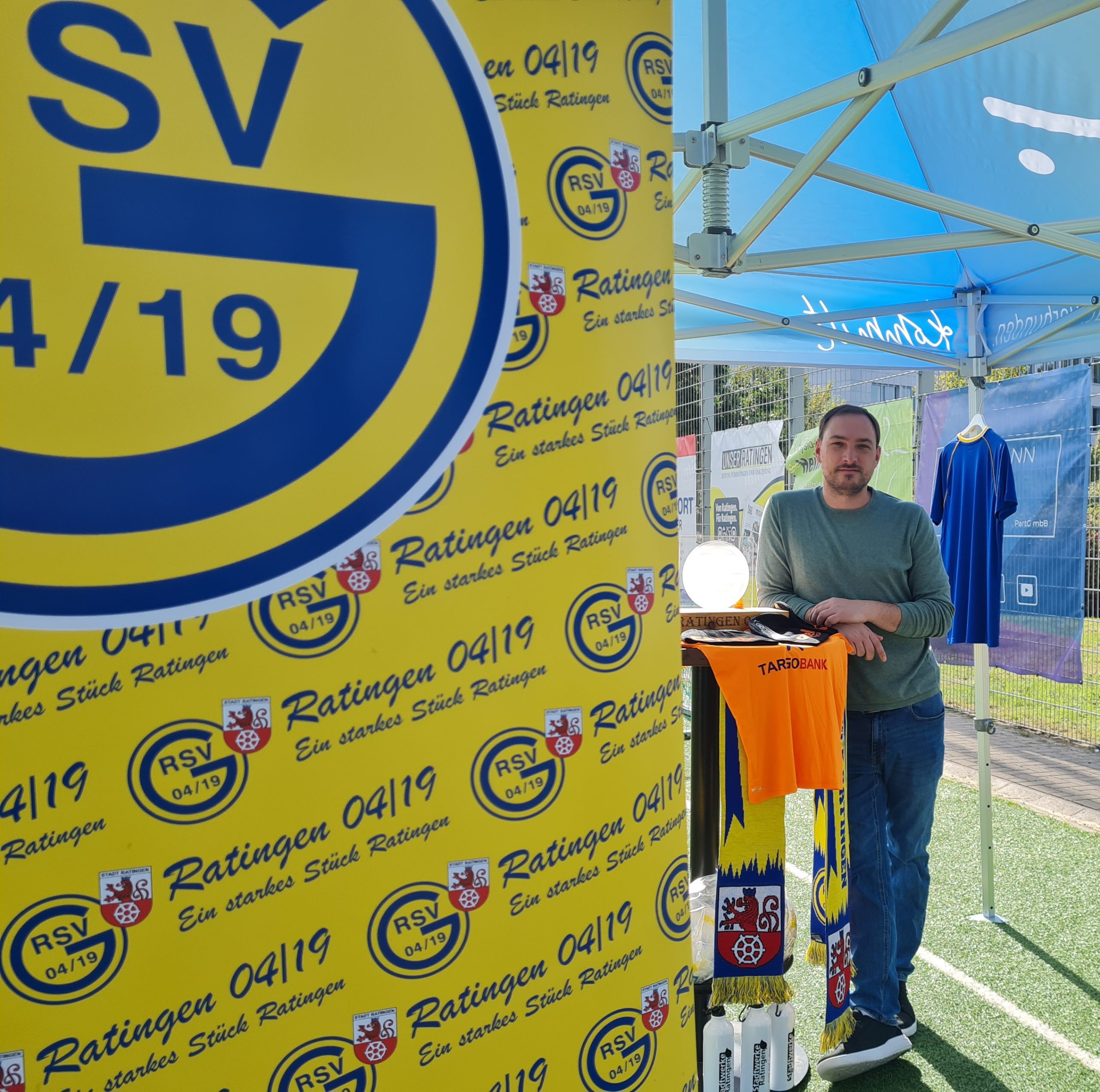 04/19 beim „Tag des Sports“: Ein Feiertag auch für den Fußball