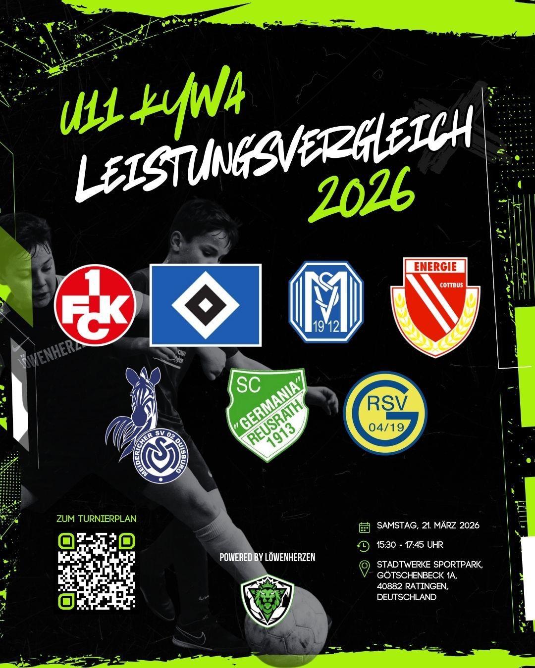 Top-Jugendfußball im Stadtwerke Sportpark – U11 Leistungsvergleich mit großen Namen