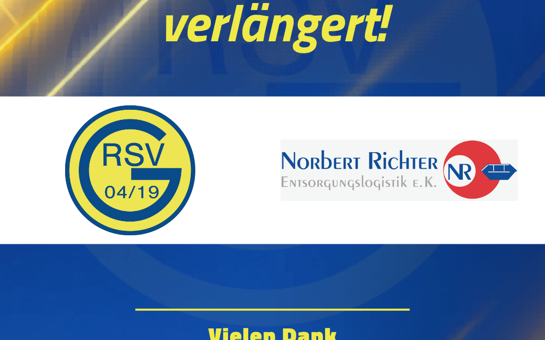 Container Richter verlängert Partnerschaft mit Ratingen 04/19