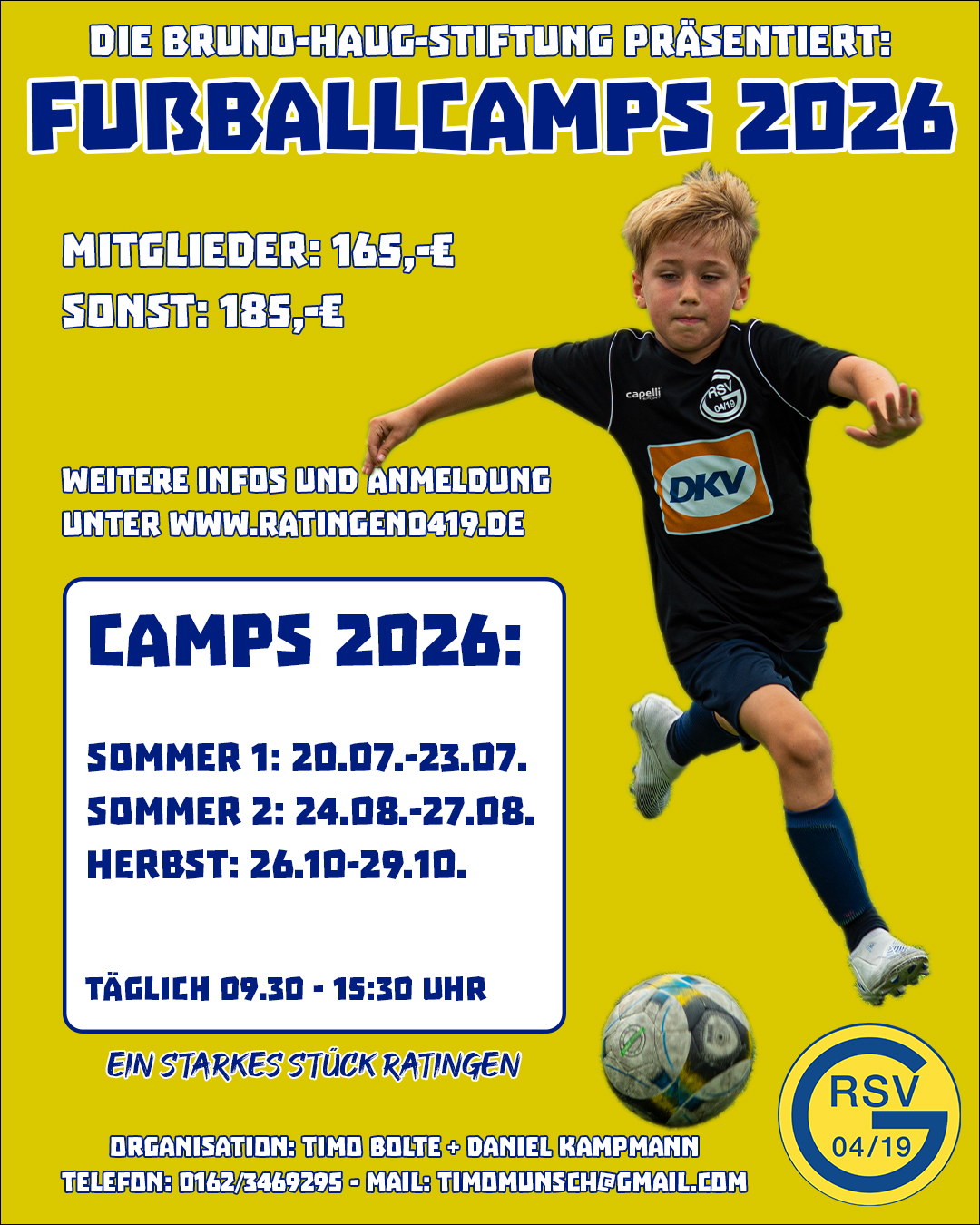 Sommercamps 2026 – Jetzt Plätze sichern!