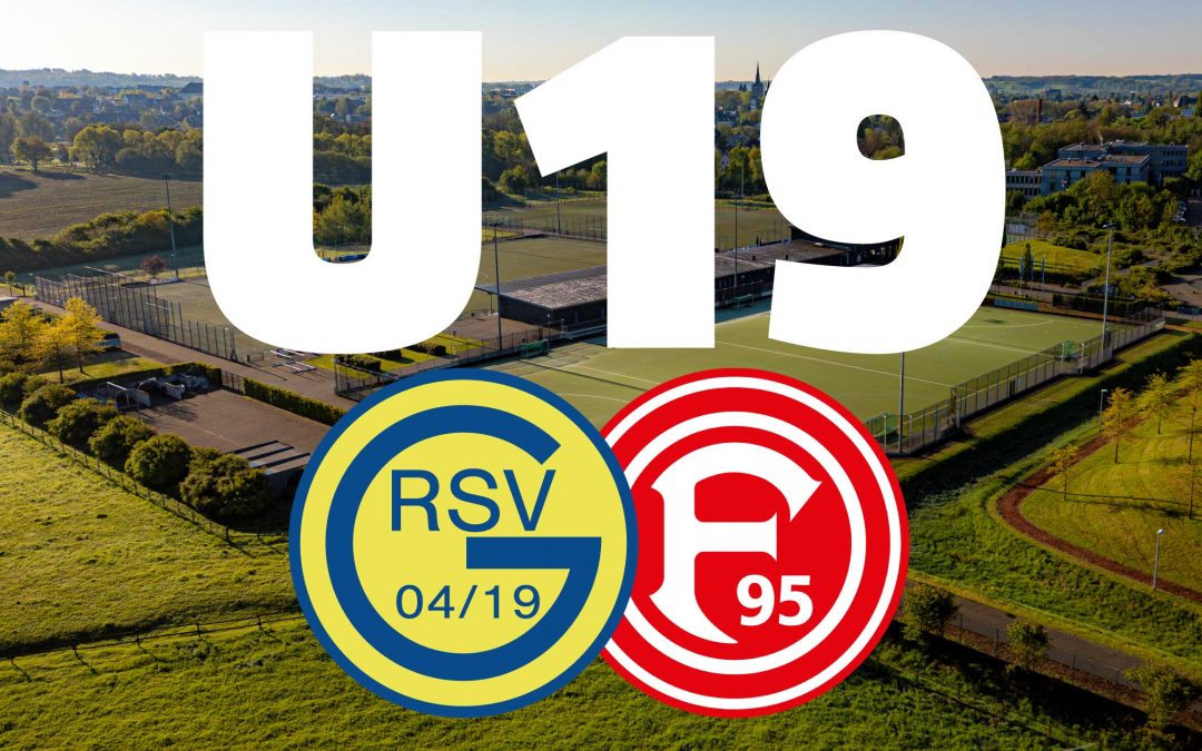 U19-Highlight im Stadtwerke Sportpark: Ratingen 04/19 empfängt Fortuna Düsseldorf