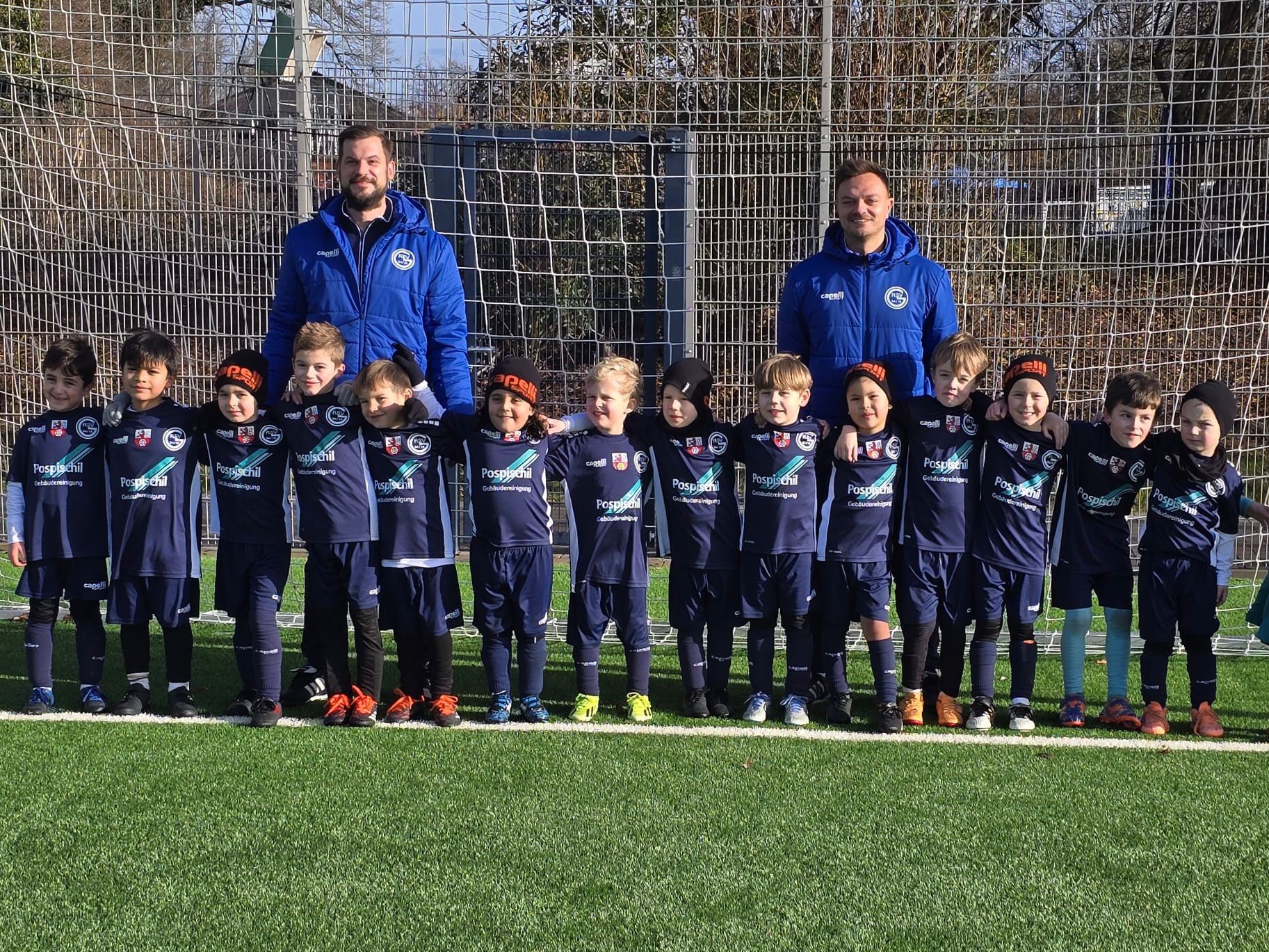 Die G2 Mannschaft des Ratingen 04/19 Fußballvereins